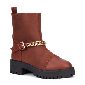 New York & Company  Jada Chain Boots - 1 of 4