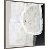 Amanti Art White Stone by Design Fabrikken Canvas Wall Art Print Framed 22 x 22-in. - 3 of 4