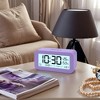 REGALWOVEN Battery Powered Digital Plastic Adjustable Volume Alarm Clock 5.7"L x 2.0"W x 3.3"H 1 Pc - 2 of 4