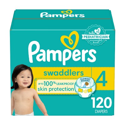 Pampers Swaddlers Soft Sensitive Skin Baby Diapers - (Select Size and Count)