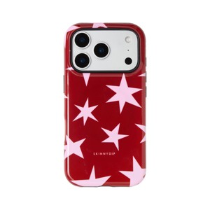 Skinnydip iPhone 17 Pro Phone Case with Magsafe - Red & Pink Star
