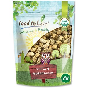 Organic Dried White Mulberries - by Food To Live - 1 of 4
