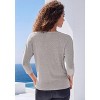 Women's Button Detail 3/4 Sleeve Knit Top - LASCANA - 3 of 4