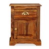 vidaXL Bedside Cabinet 2 pcs 15.7 in.x11.8 in.x19.7 in. Solid Sheesham Wood - 2 of 4