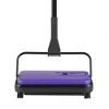 JANSNO Large Capacity Manual Carpet Sweeper - Non-Electric, with Comb, Cleans Dust/Pet Hair - 2 of 4
