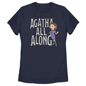 Women's Marvel WandaVision Agatha All Along T-Shirt - 1 of 4