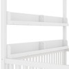 Aortzio Twin Size Solid Wood Floor Bed,Canopy Bed with Hight Guardrails & 2Shelves - 4 of 4
