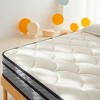 VYNXARIA Twin Size Hybrid Mattress with Pocket Coils & Cooling Gel Memory Foam, Highly Breathable, Made in USA, CertiPUR - US Certified, Boxed - 3 of 4
