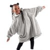 The Bare Homey - Kids Wearable Blanket - Fleece Side Pockets - 2 of 4
