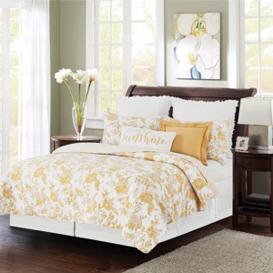 C&F Home Miriam Floral Cotton Quilt Set  - Reversible and Machine Washable - 1 of 4