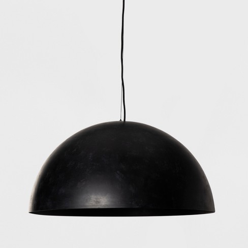 Metal Dome Pendant Lamp Includes Energy Efficient Light Bulb Leanne Ford Project 62