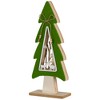 Northlight 1 FT Christmas Tree with Woodland Reindeer Scene Wooden Decoration - 4 of 4