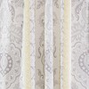 St. Claire Damask Lined Curtain Panel with Rod Pocket - Levtex Home - 3 of 3
