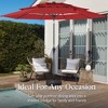 Best Choice Products 10ft 3-Tier Patio Umbrella, Market Sun Shade w/ Tilt Adjustment, Easy Crank - 4 of 4