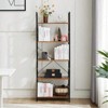 SKRAN Bookshelf, 5 Tier Bookshelves, Home Bookcase Shelf Storage Organizer, Free Standing Storage Shelving Unit For Bedroom, Living Room - 2 of 4