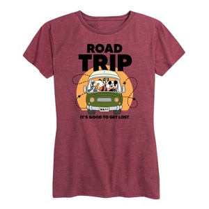 Women's - Disney - It's Good To Get Lost Van Short Sleeve Graphic T-Shirt - 1 of 4