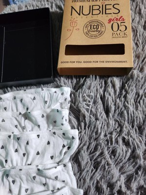 Nubies Essentials Girls' 5pk Underwear - Golden 6 : Target