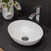 ALFI  AB1158-BN Tall Brushed Nickel Tall Square Body Curved Spout Single Lever Bathroom Faucet - 2 of 4