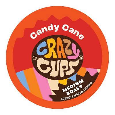 Crazy Cups Candy Cane Flavored Coffee Pods