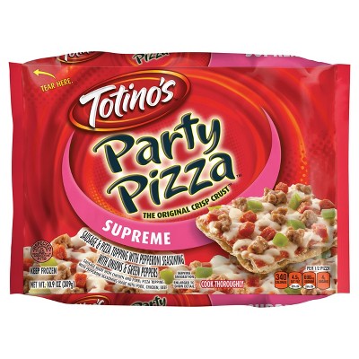 Totino's Supreme Party Frozen Pizza - 10.9oz