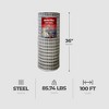 YardGard 14 Gauge Galvanized Welded Wire Fence with Mesh for Lawn, Small and Non Aggressive Animal Confinement, and Plant Care Products, Gray - 3 of 4