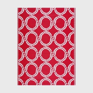 Playa Rug Mykonos Recycled Plastic Indoor Outdoor Floor Mat - 1 of 4