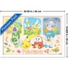 Trends International Pokémon: One Scene - Group Framed Wall Poster Prints - 3 of 4