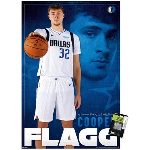 Trends International NBA Dallas Mavericks - Cooper Flagg 25 Unframed Wall Poster Prints - 1 of 4