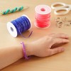 Lanyard Making Kit, Plastic String for Bracelets, Necklaces with Keychains  (40 Yards, 61 Pieces)