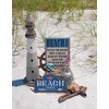 Beachcombers Beach Rules Iron Sign Wall Coastal Plaque Sign Wall Hanging Decor Decoration For The Beach 12 x 15.8 x 0.19 Inches. - 2 of 3