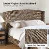 Araldo Traditional Standard Bed with Wingback Design |ARTFUL LIVING DESIGN - 4 of 4