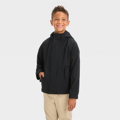 Boys' Solid 3-in-1 Jacket - Cat & Jack™ Black Xs : Target