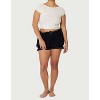 Women's Crepe Mesh Backless Tee - find me now - 2 of 3