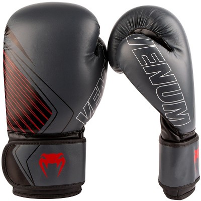 Venum Contender 2.0 Hook and Loop Boxing Gloves - 16 oz. - Black/Red