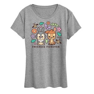 Women's - Disney - Thumper Friends Forever Short Sleeve Graphic T-Shirt - 1 of 4