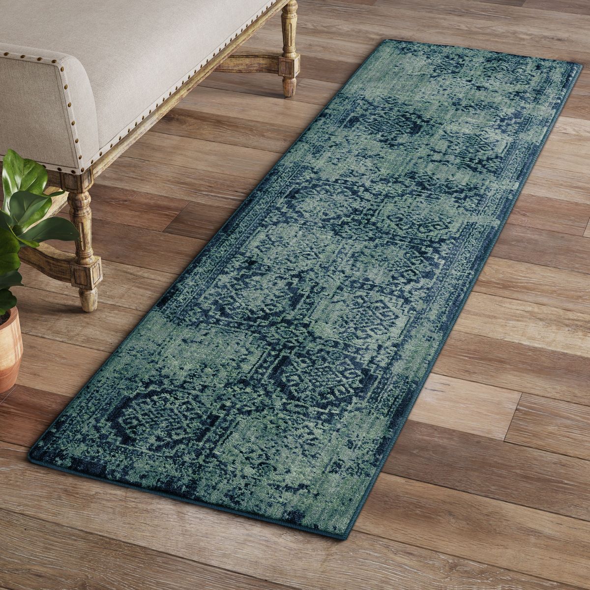 Overdyed Persian Area Rug - Threshold - thumbnail 3