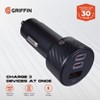 Griffin 40W Dual Port Car Charger - 2 of 4