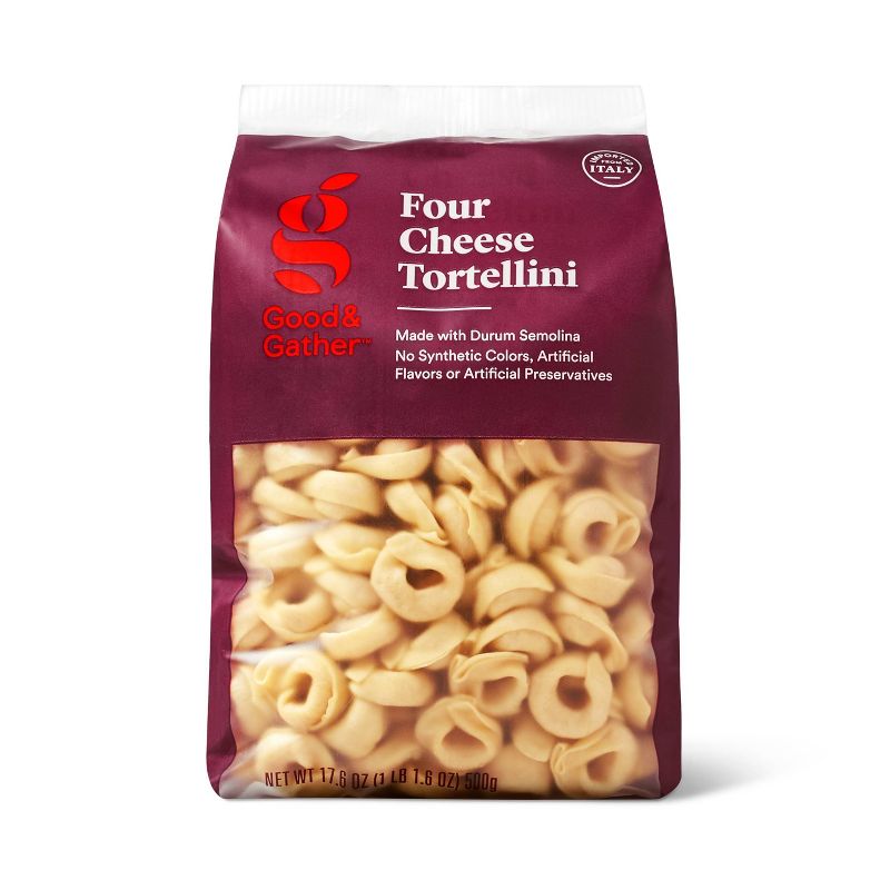 Four Cheese Tortellini - 17.6oz - Good &#38; Gather&#8482;, 1 of 6