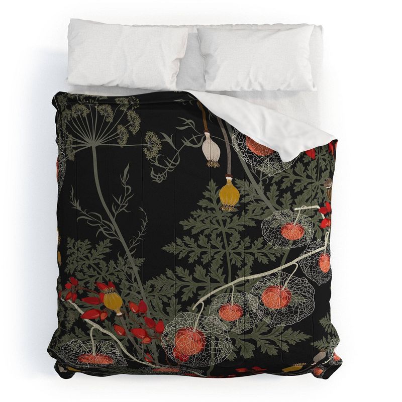 Iveta Abolina Citlali Night 100% Cotton Comforter Set - Deny Designs, 1 of 6