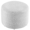 Modway Callum Large 23 in. Round Woven Heathered Fabric Upholstered Ottoman - 2 of 4