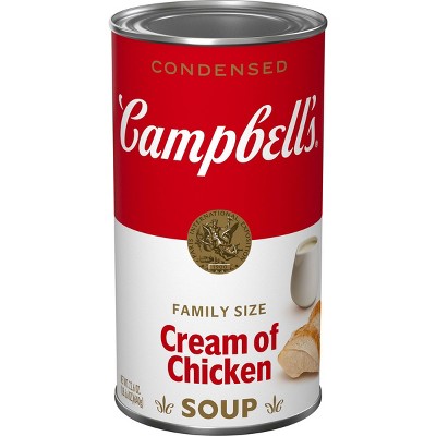 Campbell's Condensed Family Size Cream of Chicken Soup - 22.6oz