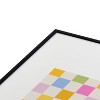 Iveta Abolina Eclectic Checker Check Cream Metal Framed Art Print - Deny Designs - 3 of 4
