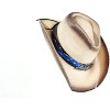 grinderPUNCH Classic Western Outback Cowboy Hat - Mens & Womens Straw Cowgirl Style for Rodeo, Ranch, and Everyday Wear - 3 of 4