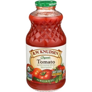 R.W. Knudsen Family Organic Tomato Juice - Case of 6 - 32 fl oz - 1 of 2