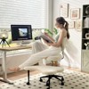 Pinmoco Office Chair Ergonomic Cross-Legged Desk Chair with Height Adjustable Wheels Meditation Chair - 3 of 4