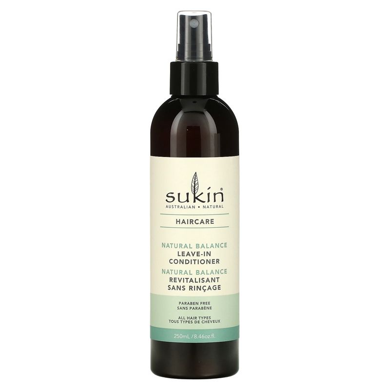 Sukin Haircare, Natural Balance Leave-In Conditioner, All Hair Types, 8.46 fl oz (250 ml), 1 of 3