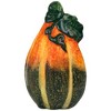 Northlight Mini Ceramic Pumpkins and Gourds Fall Harvest Decorations - 3.5" - Set of 6 - 3 of 4