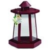 Heath Outdoor Products The Presidential Lantern Hopper Mixed Seed Bird Feeder - Red - 3 of 3