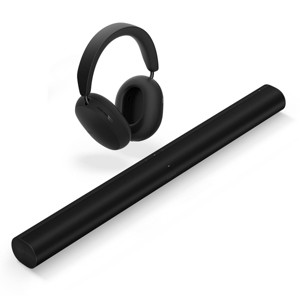 Sonos Personal Entertainment Set with Arc Wireless Soundbar and Ace Wireless Noise Canceling Headphones (Black) - 1 of 4