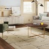 Tufted Loop Carved Area Rug Ivory/Navy Blue - Threshold™ - 4 of 4